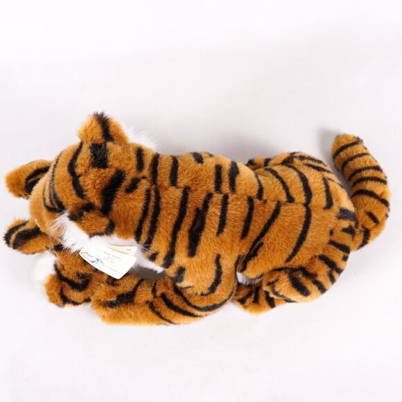 Tiger & Baby Cub Stuffed Animal Cat Plush Plushie Stuffie Purr-Fection MJC 1988 - Picture 6 of 14
